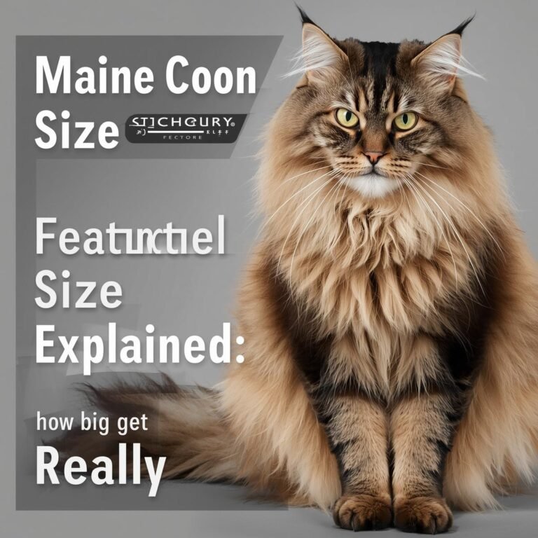 Maine Coon Size Explained: How Big Do They Really Get?